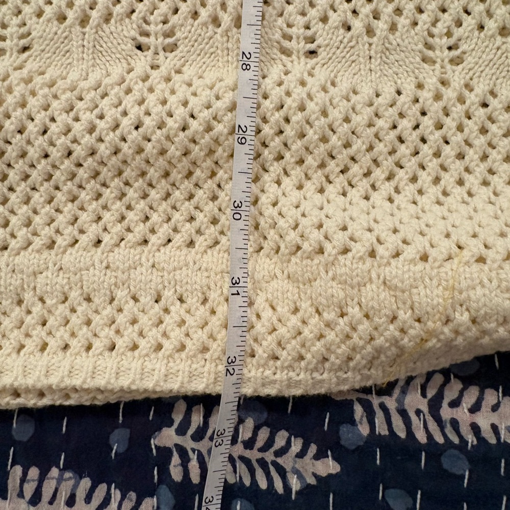 NWOT Set Haute Hippie Cream Knit Tank and Skirt - Picture 7 of 10